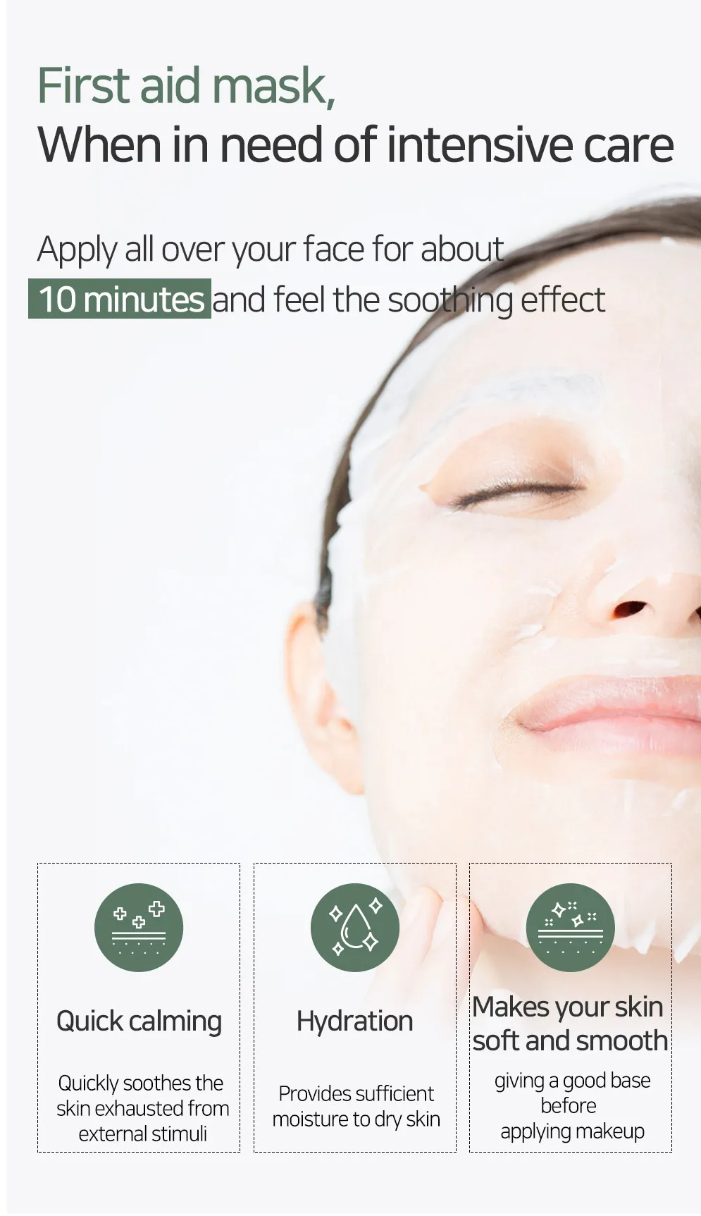 < New arrival > MARY & MAY CICA Houttuynia Tea Tree Calming Mask Pack - Box of 30 sheet masks