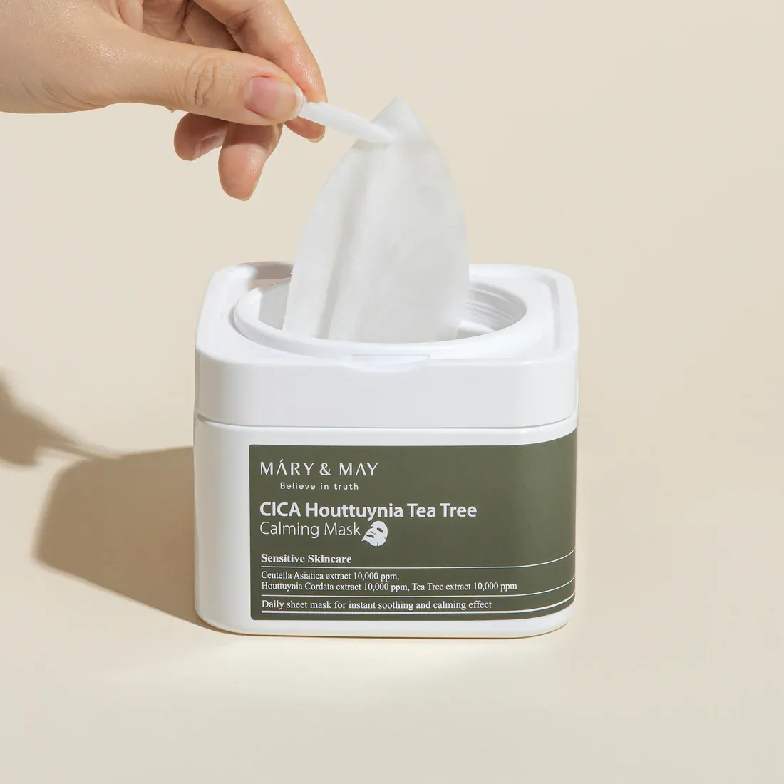 < New arrival > MARY & MAY CICA Houttuynia Tea Tree Calming Mask Pack - Box of 30 sheet masks