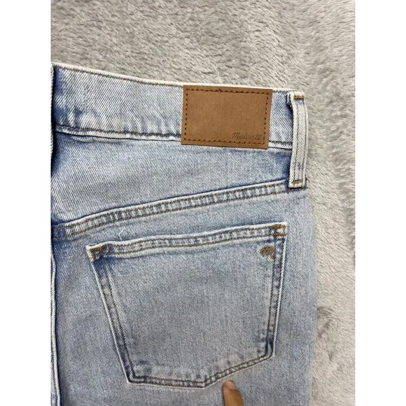 Madewell The Perfect Vintage Crop Jeans Women's Size 27 High Rise Distresssed