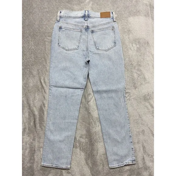 Madewell The Perfect Vintage Crop Jeans Women's Size 27 High Rise Distresssed