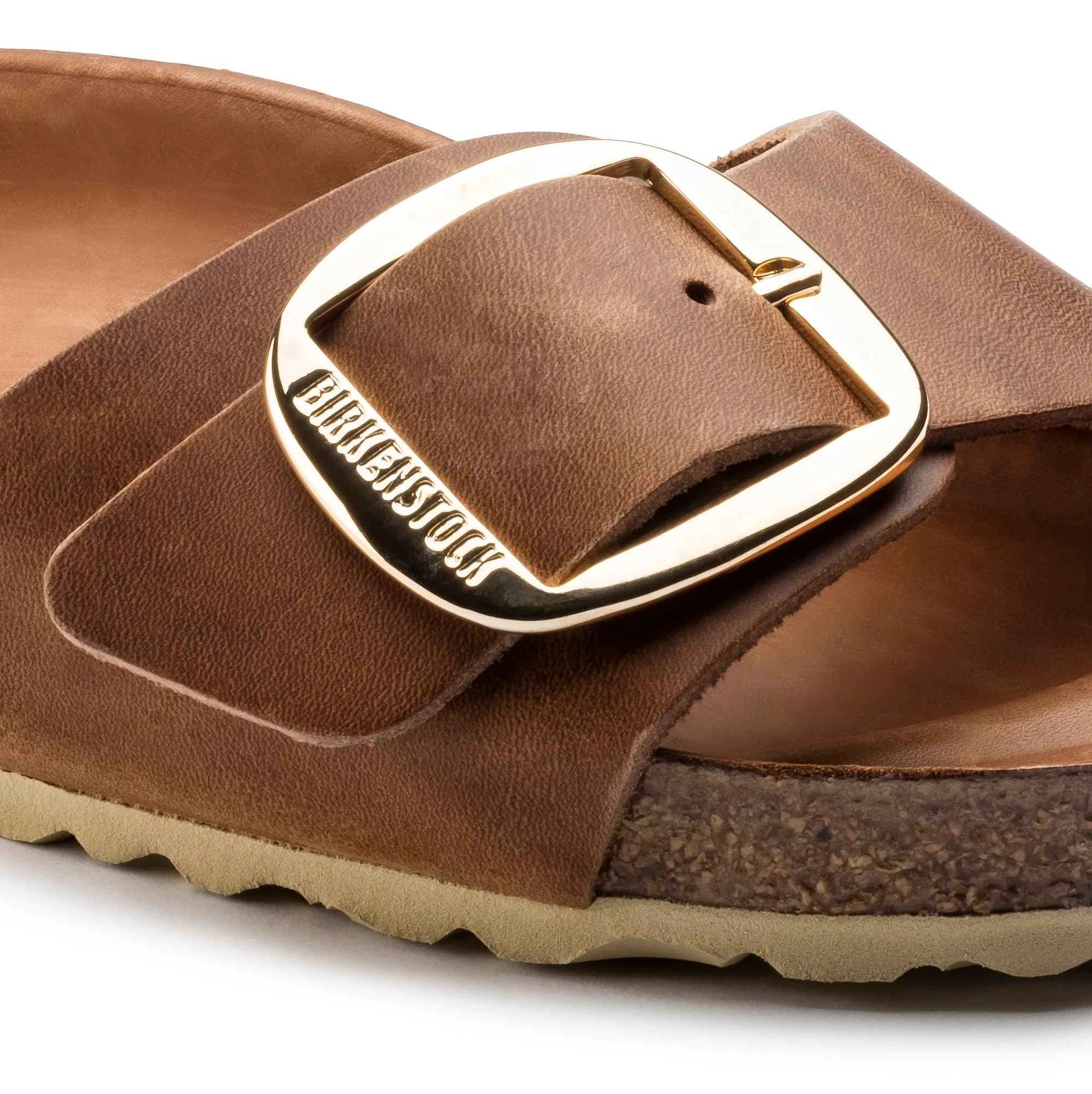 Madrid Big Buckle | Cognac