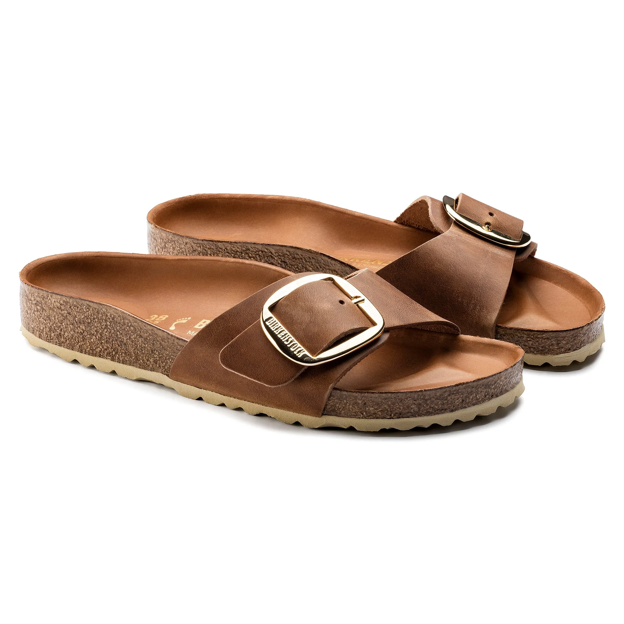 Madrid Big Buckle | Cognac