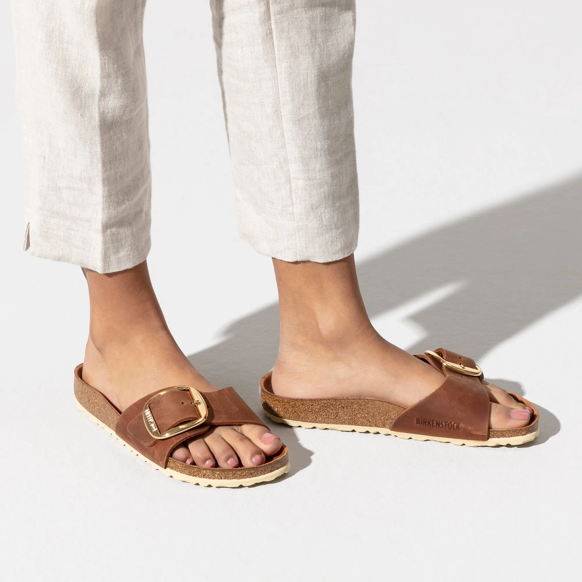 Madrid Big Buckle | Cognac