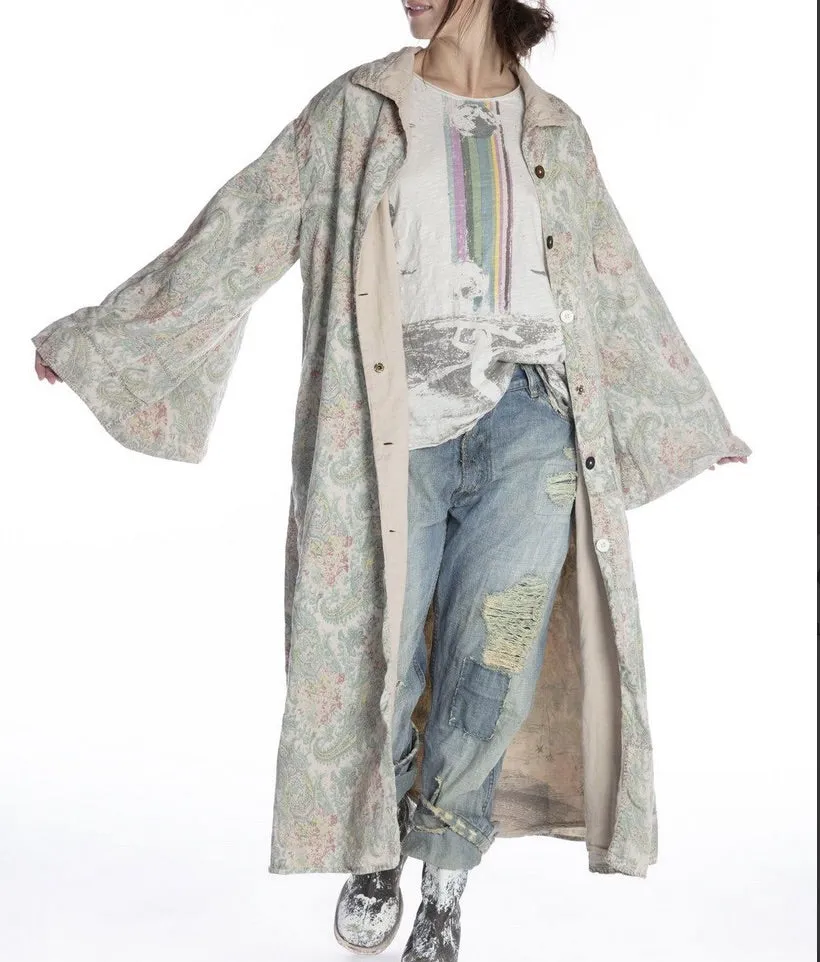 Magnolia pearl block print Cyrene jacket 459