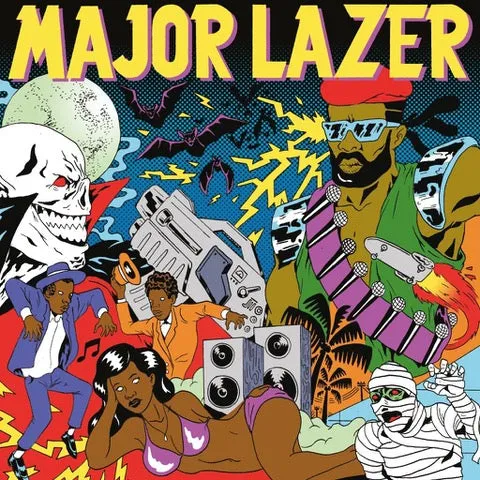 MAJOR LAZER - GUNS DON’T KILL PEOPLE..LAZERS DO (15TH ANNIVERSARY EDITION) [Crystal Clear 2LP]