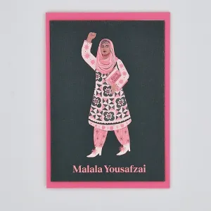 Malala Yousafzai Iconic Women Greeting Card