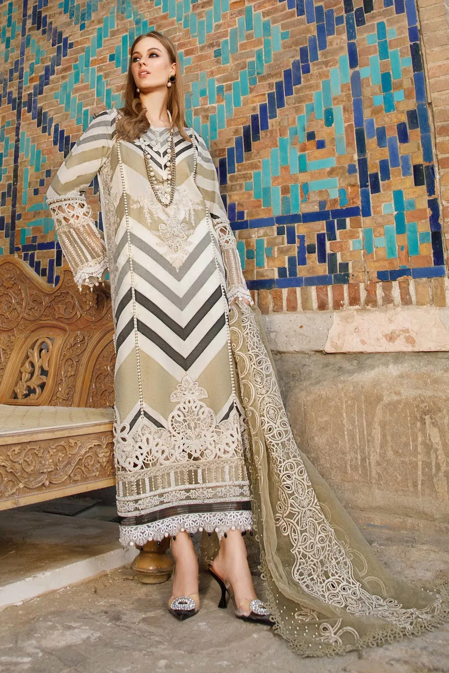 MARIA B | SPRING SUMMER LAWN 2023 | D-2314-A