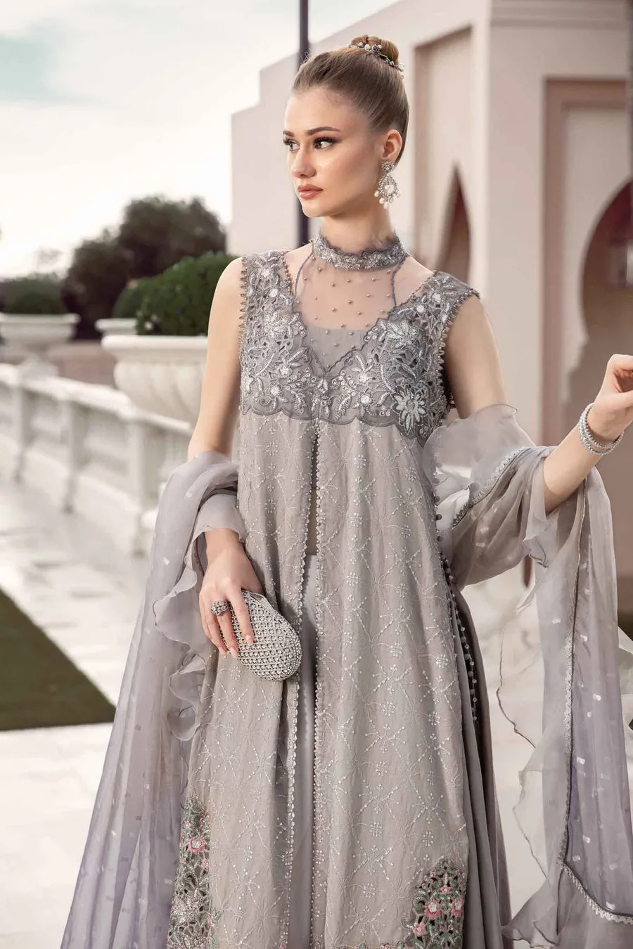 Maria.B | Sateen Collection '23 | grey CST-707
