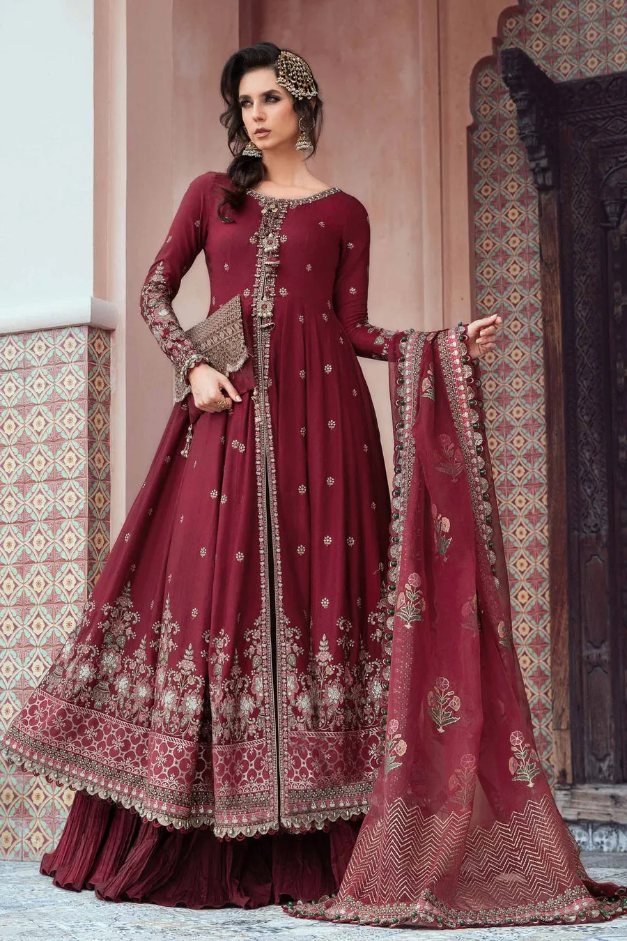 Maria.B | Sateen Collection '23 | maroon CST-708