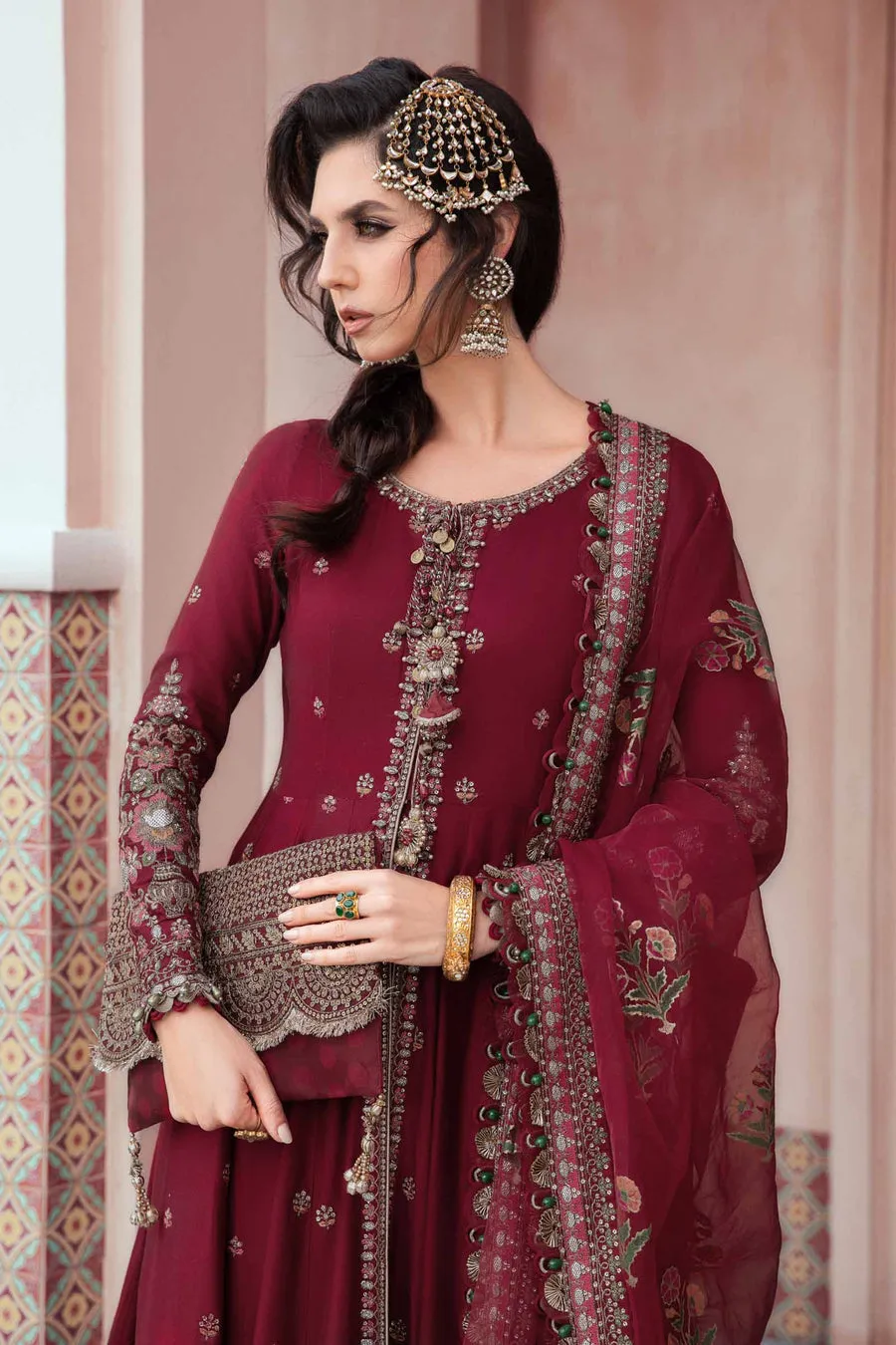 Maria.B | Sateen Collection '23 | maroon CST-708