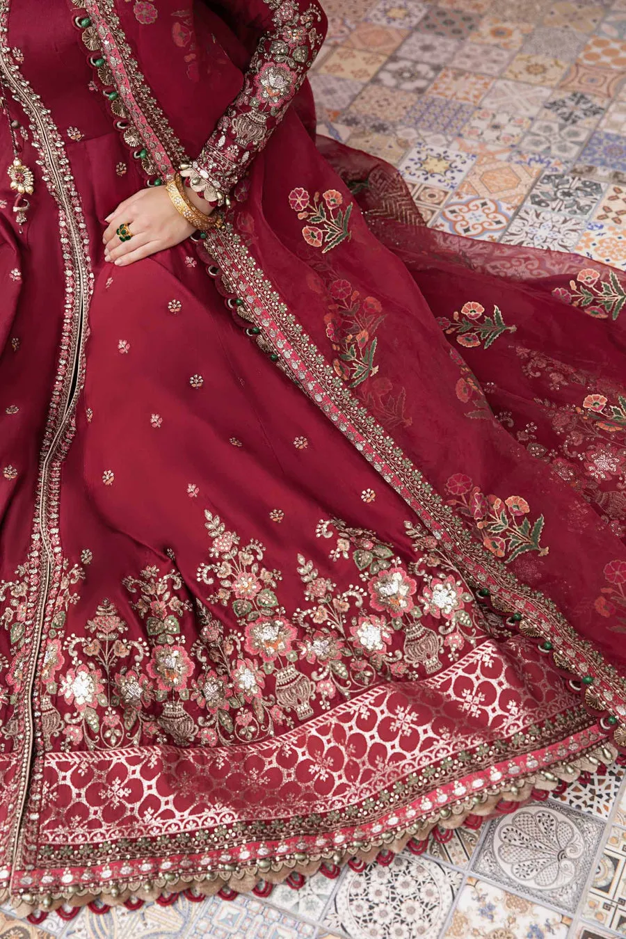 Maria.B | Sateen Collection '23 | maroon CST-708