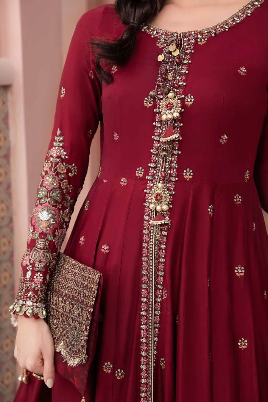 Maria.B | Sateen Collection '23 | maroon CST-708