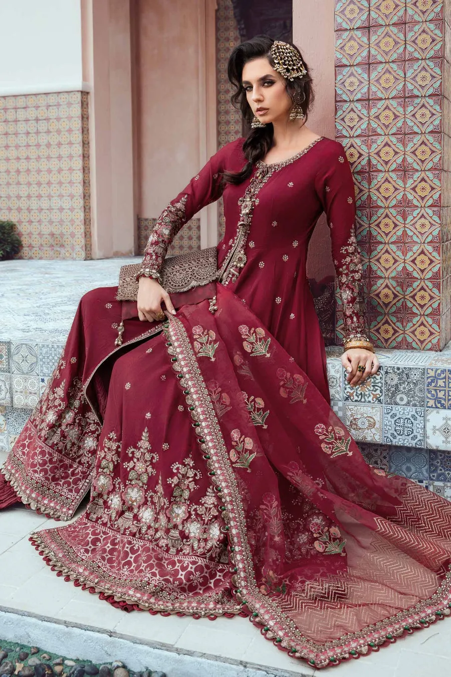 Maria.B | Sateen Collection '23 | maroon CST-708