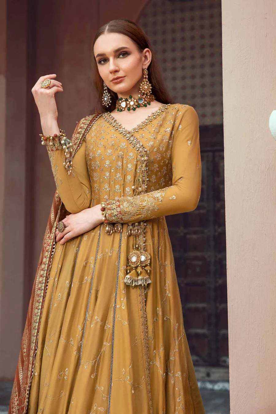Maria.B | Sateen Collection '23 | MUSTARD CST-702