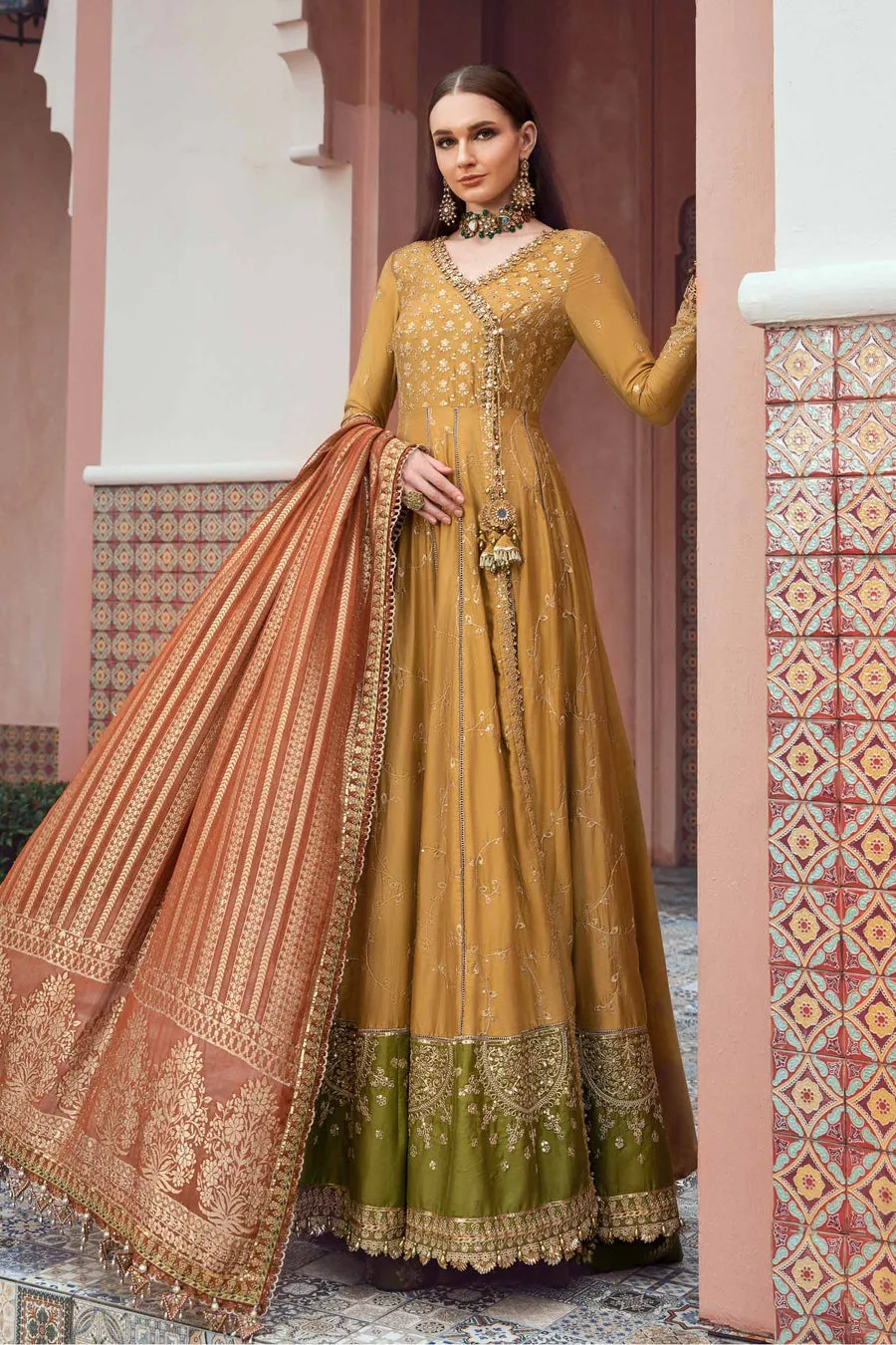 Maria.B | Sateen Collection '23 | MUSTARD CST-702