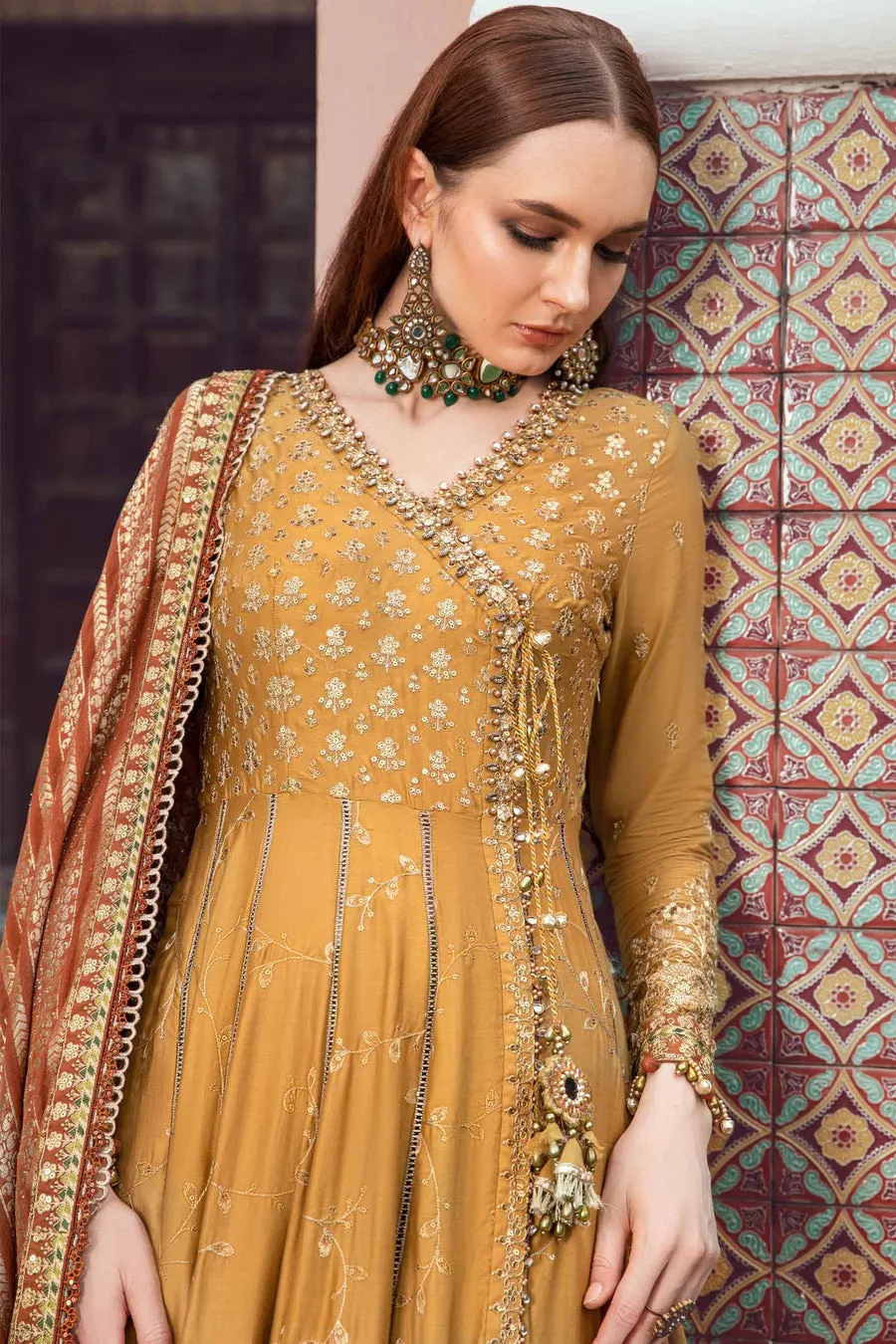 Maria.B | Sateen Collection '23 | MUSTARD CST-702