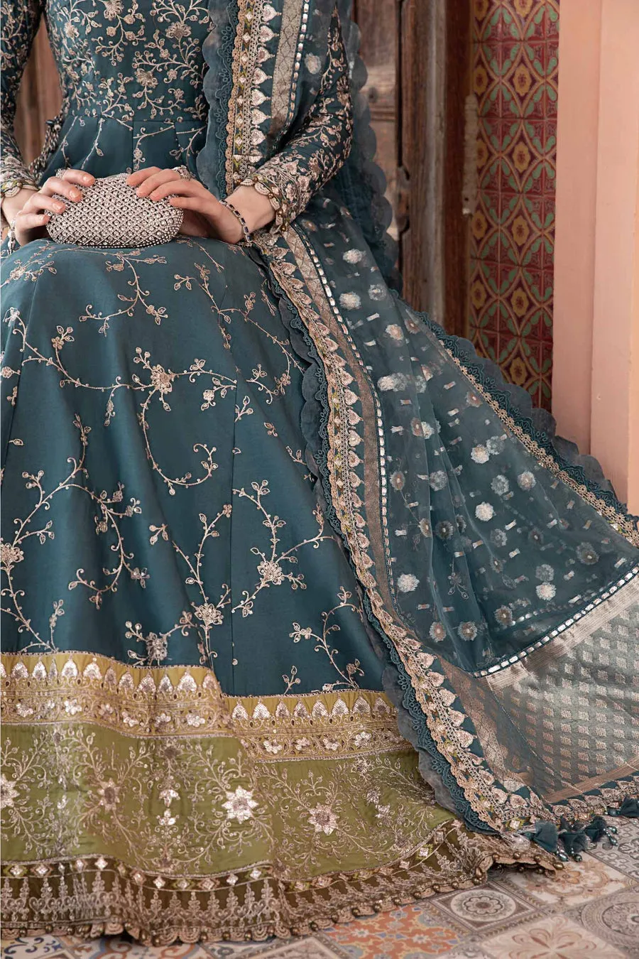 Maria.B | Sateen Collection '23 | Teal CST-710