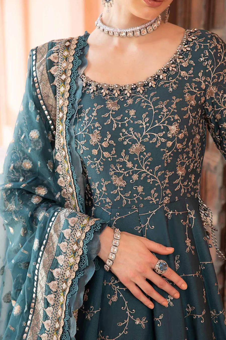 Maria.B | Sateen Collection '23 | Teal CST-710