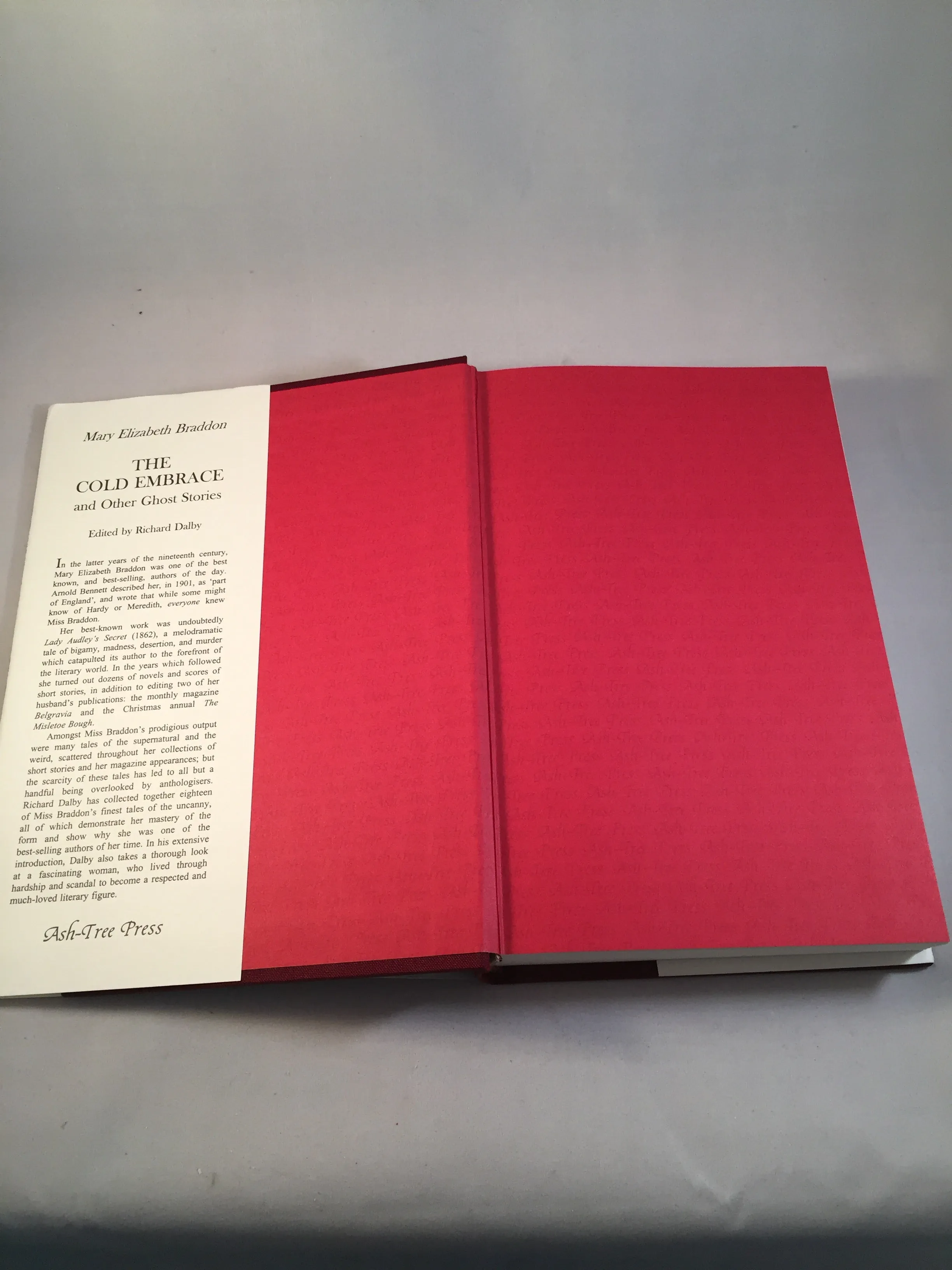 Mary Elizabeth Braddon - The Cold Embrace, Ash-Tree Press 2000