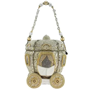 Mary Frances Before Midnight Carriage Special Bag Handbag Gold Cinderella New