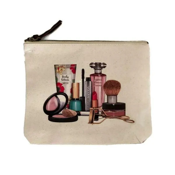 Mary Lake Thompson Makeup Canvas Pouch