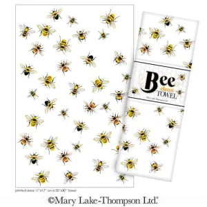 Mary Lake Thompson Scattered Bee Large Bagged Towel