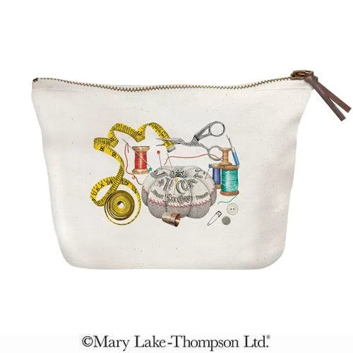 Mary Lake Thompson Sewing Canvas Pouch