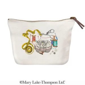 Mary Lake Thompson Sewing Canvas Pouch