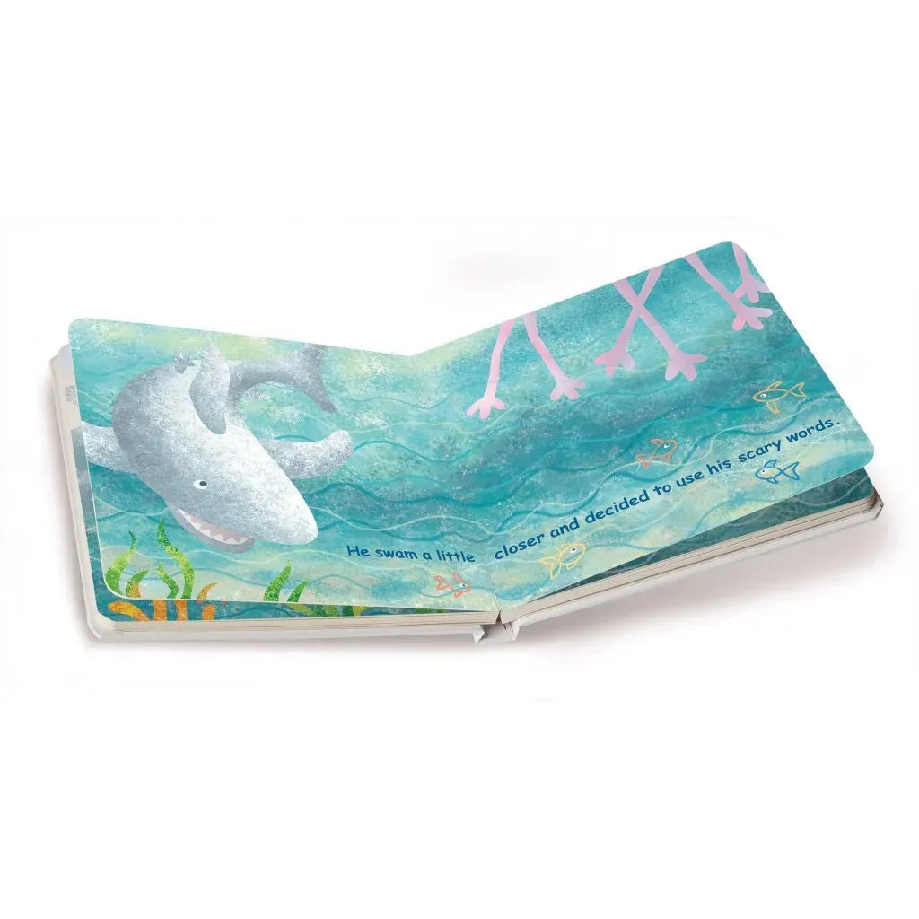 Mary Meyer Sharkie & the Fearless Fish Large Board Book – 8×8″