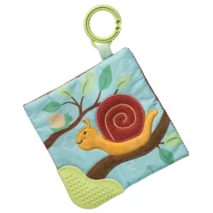 Mary Meyer Skippy Snail Crinkle Teether – 6×6″