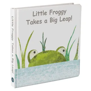 Mary Meyer“Little Froggy Takes a Big Leap!” Board Book – 8×8″