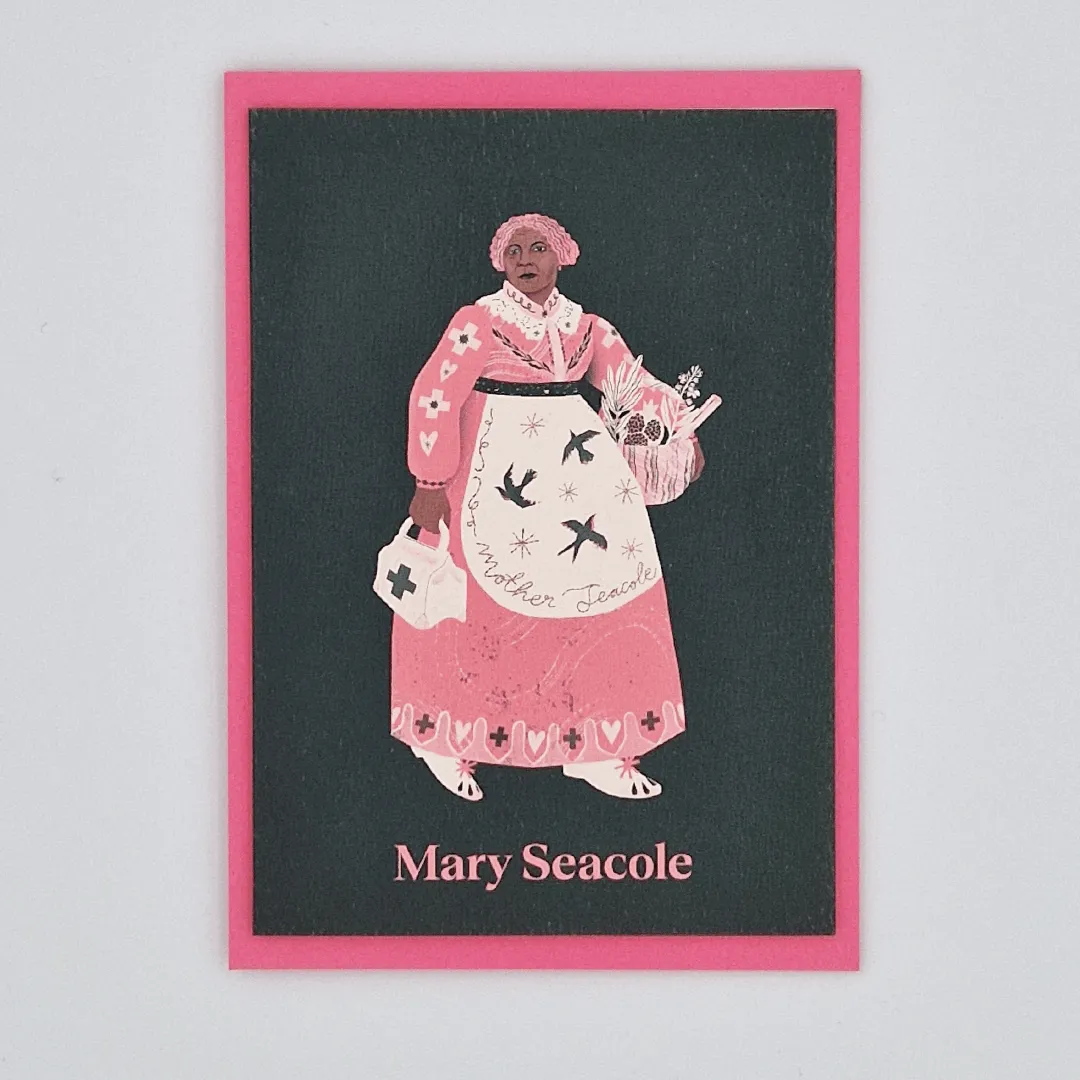 Mary Seacole Iconic Women Greeting Card