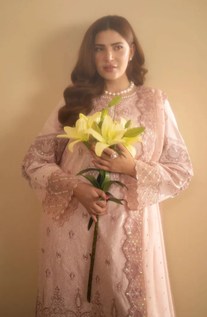 MARYUM & MARIA | Premium Lawn'24 | PEACH WHIP| ALYONA MS24-630