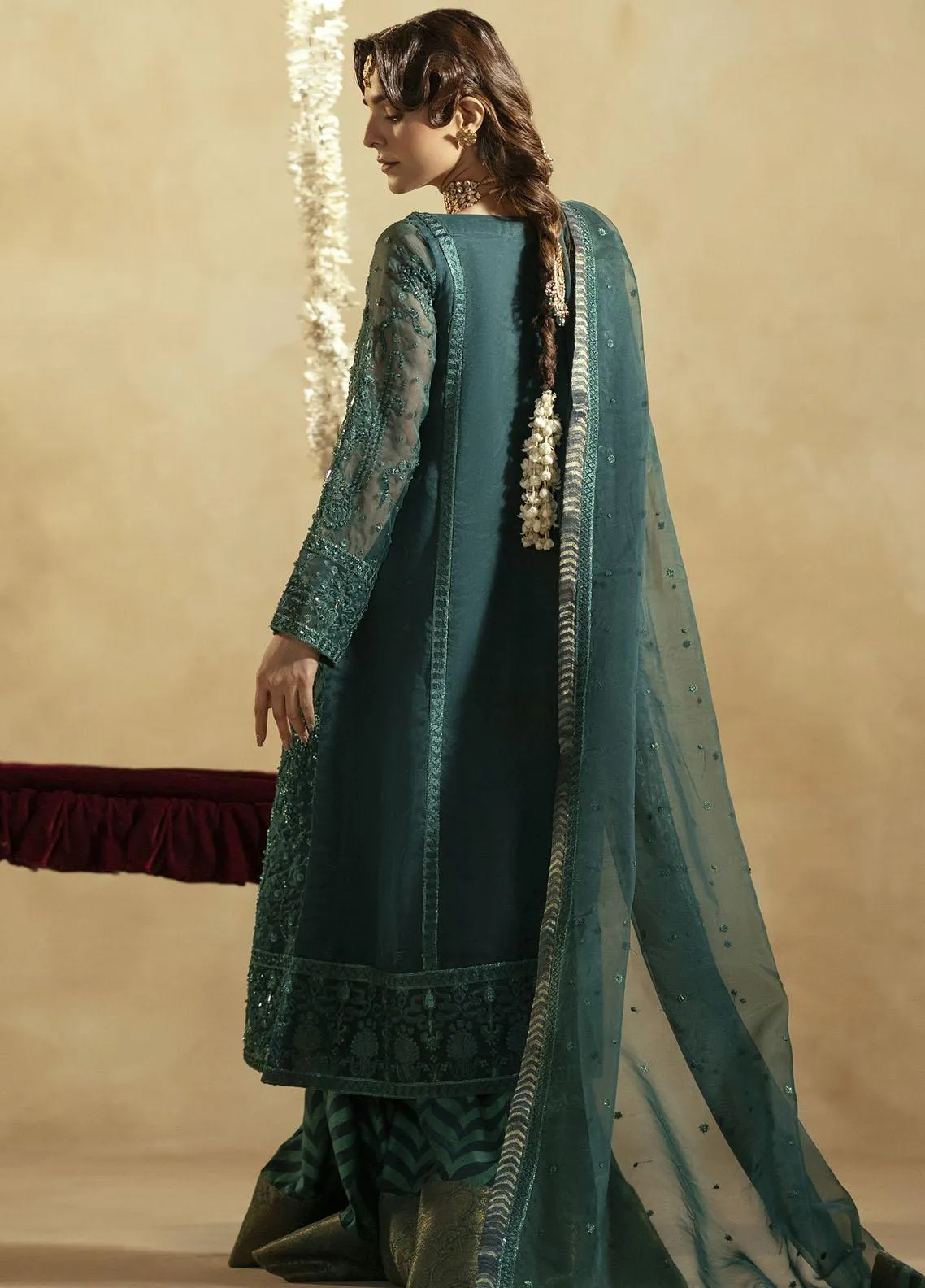 MARYUM & MARIA | Zamani Begum | Emerald-(MW23-516)