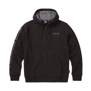 Men's Embroidered Hoodie, Black