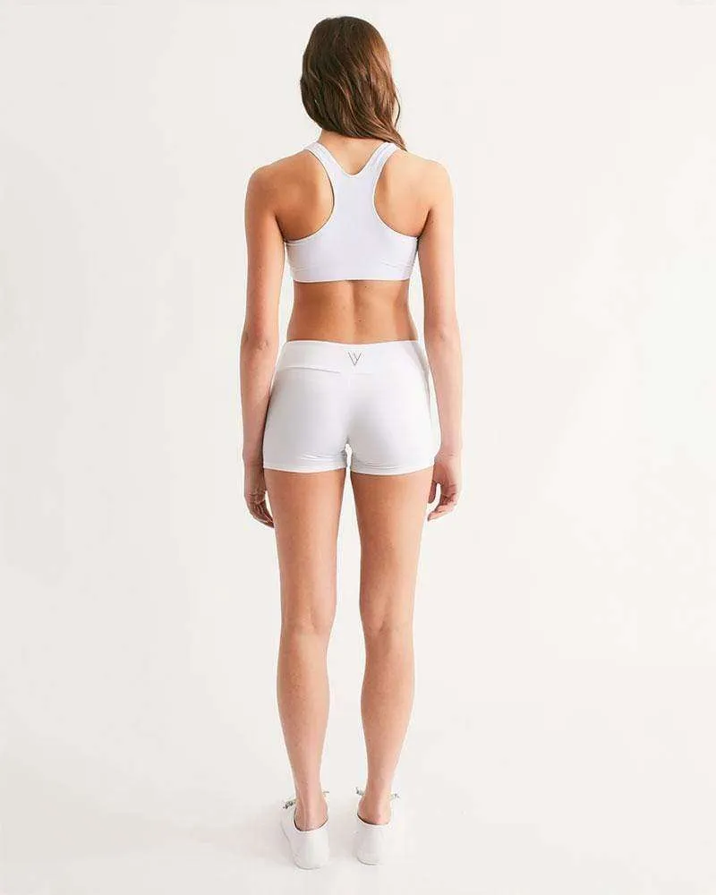 Mid-Rise Yoga Shorts Be Beautiful Be You 2021