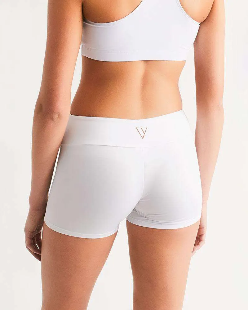Mid-Rise Yoga Shorts Be Beautiful Be You 2021