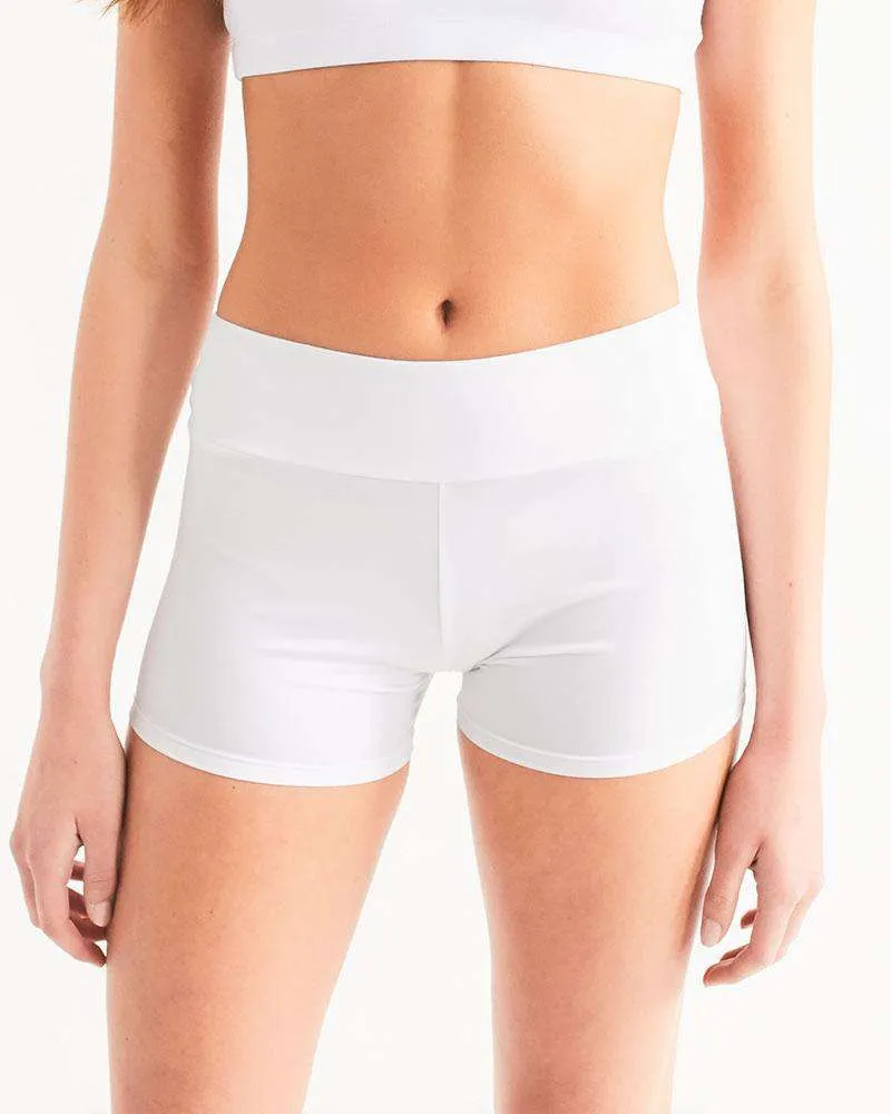 Mid-Rise Yoga Shorts Be Beautiful Be You 2021
