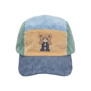 Midnight Colour Block Cord Cap