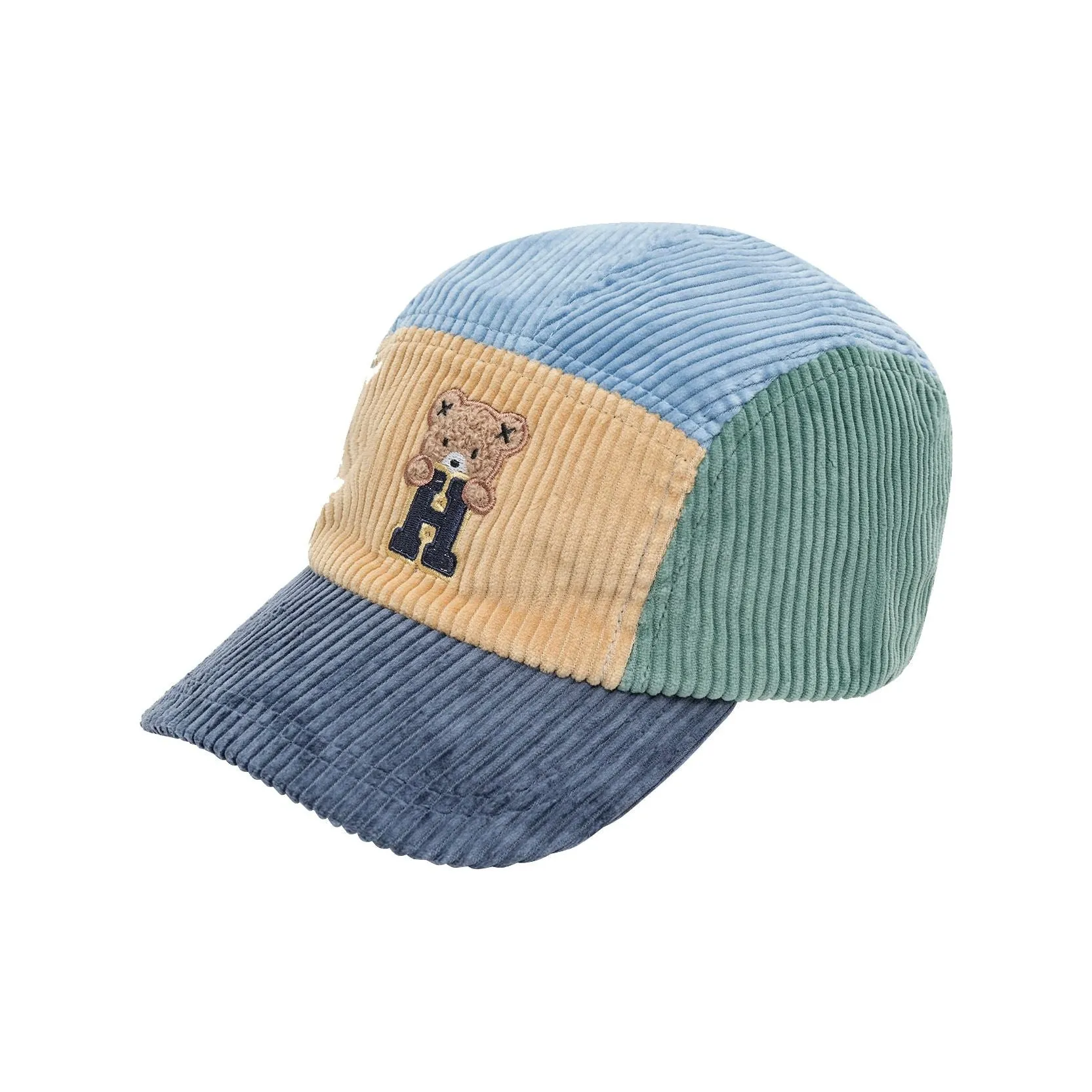 Midnight Colour Block Cord Cap