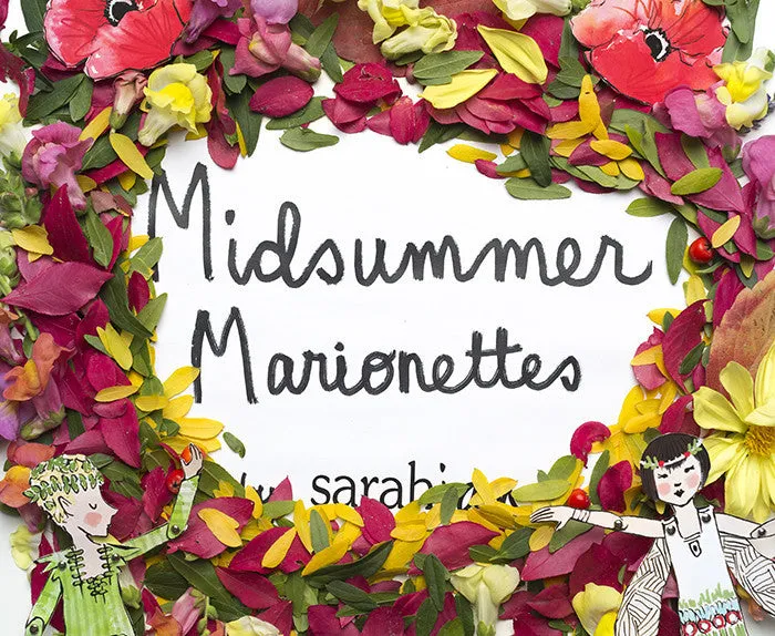 Midsummer Paper Puppets