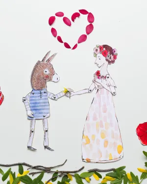 Midsummer Paper Puppets