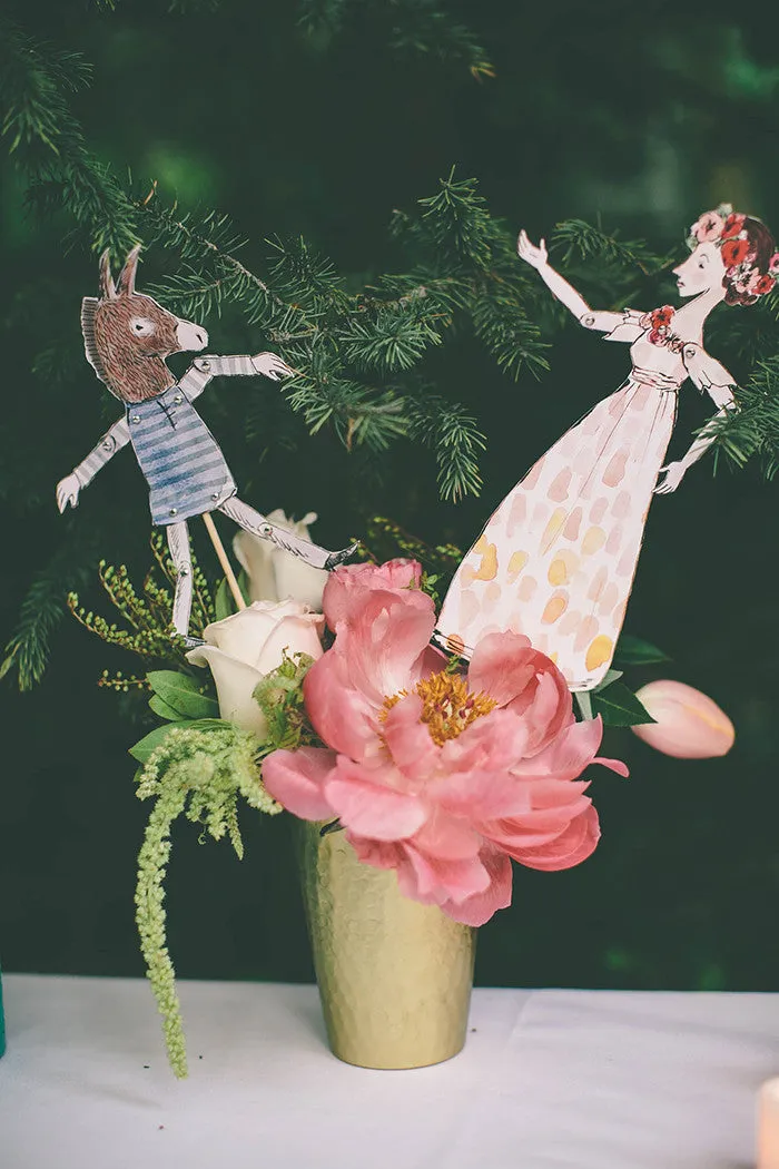 Midsummer Paper Puppets