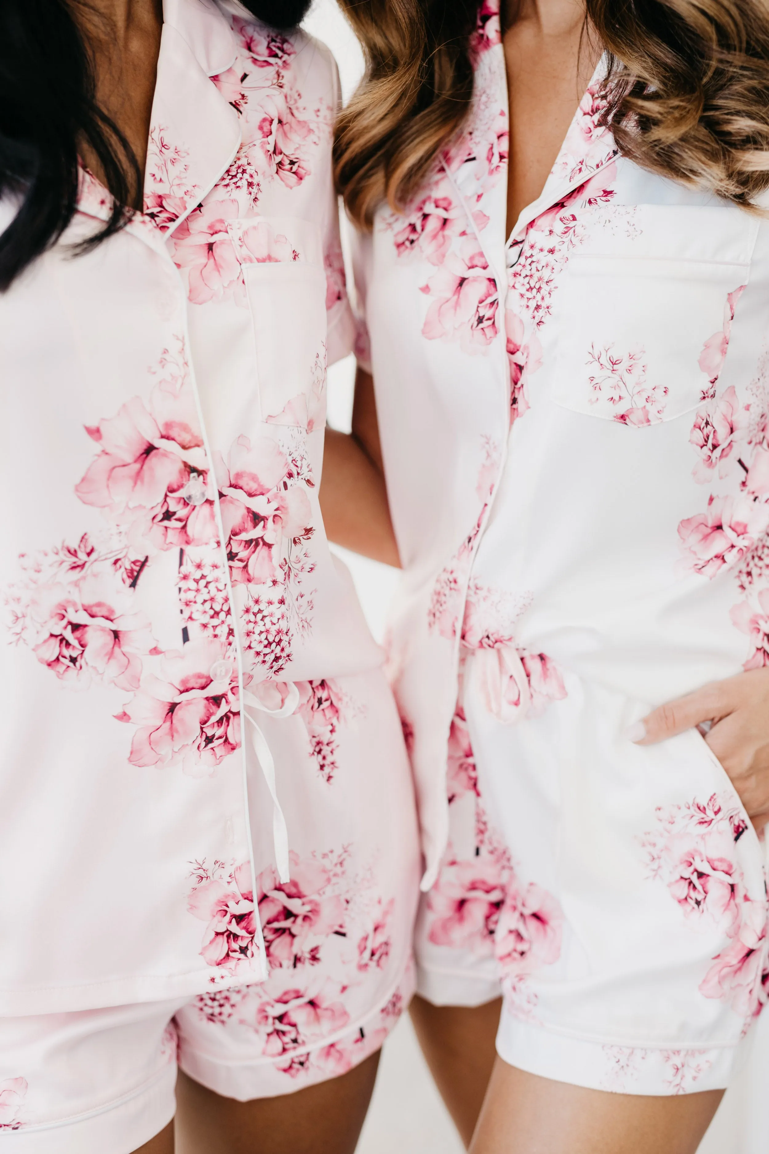 Mileva Bouquet De Fleur Printed PJ Set