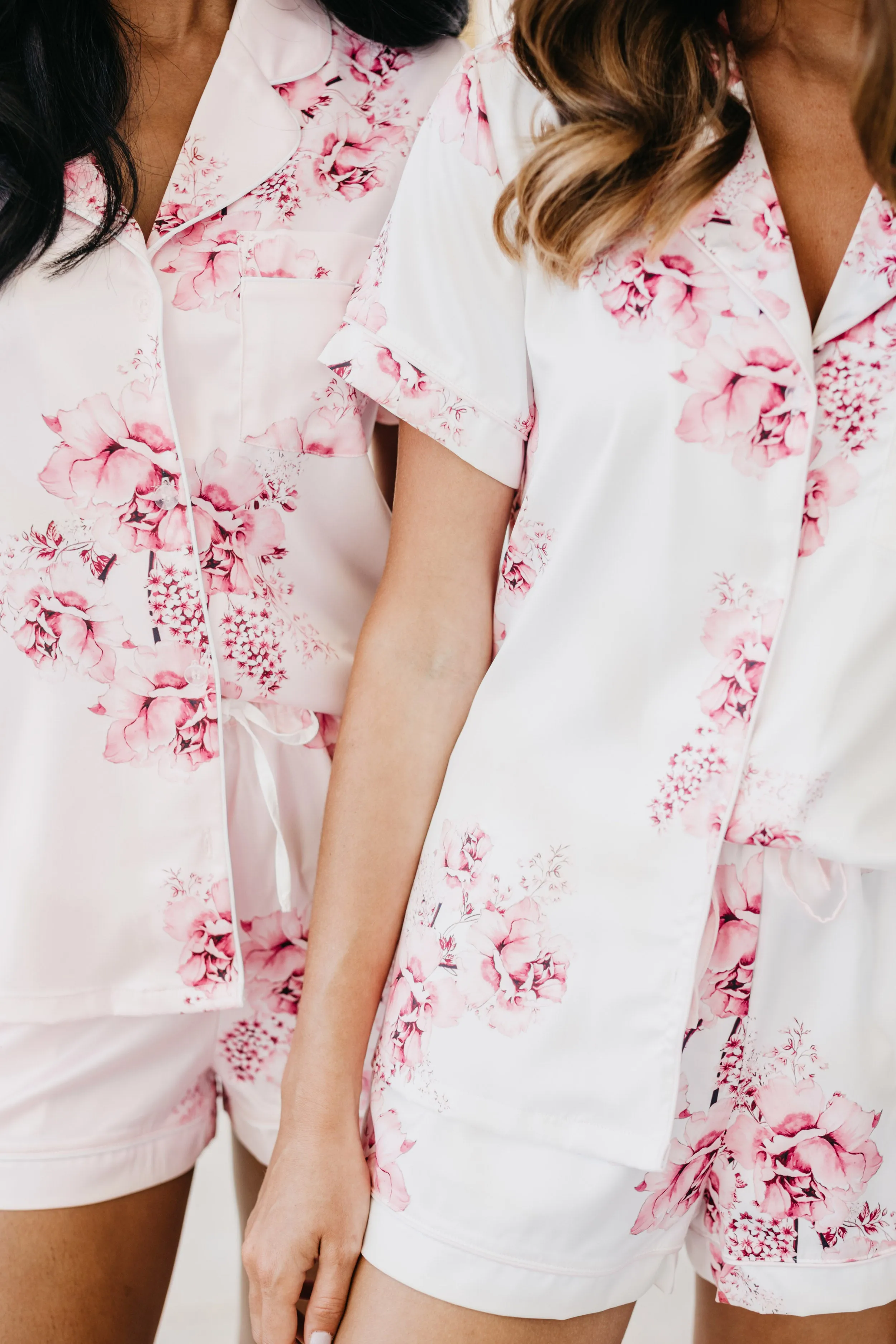 Mileva Bouquet De Fleur Printed PJ Set