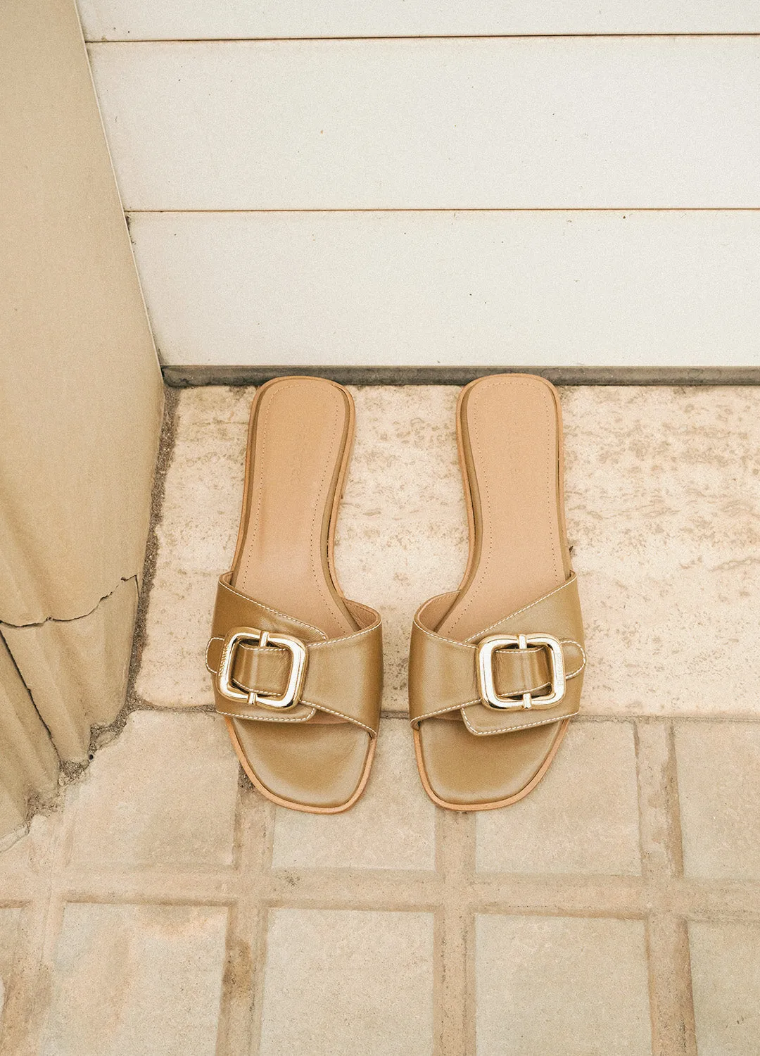 Mimi Leather Olive