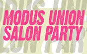 MODUS UNION SALON PARTY 2010 - November 4, 2010