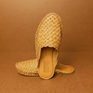 Mohinders Women's Woven Slides in Honey
