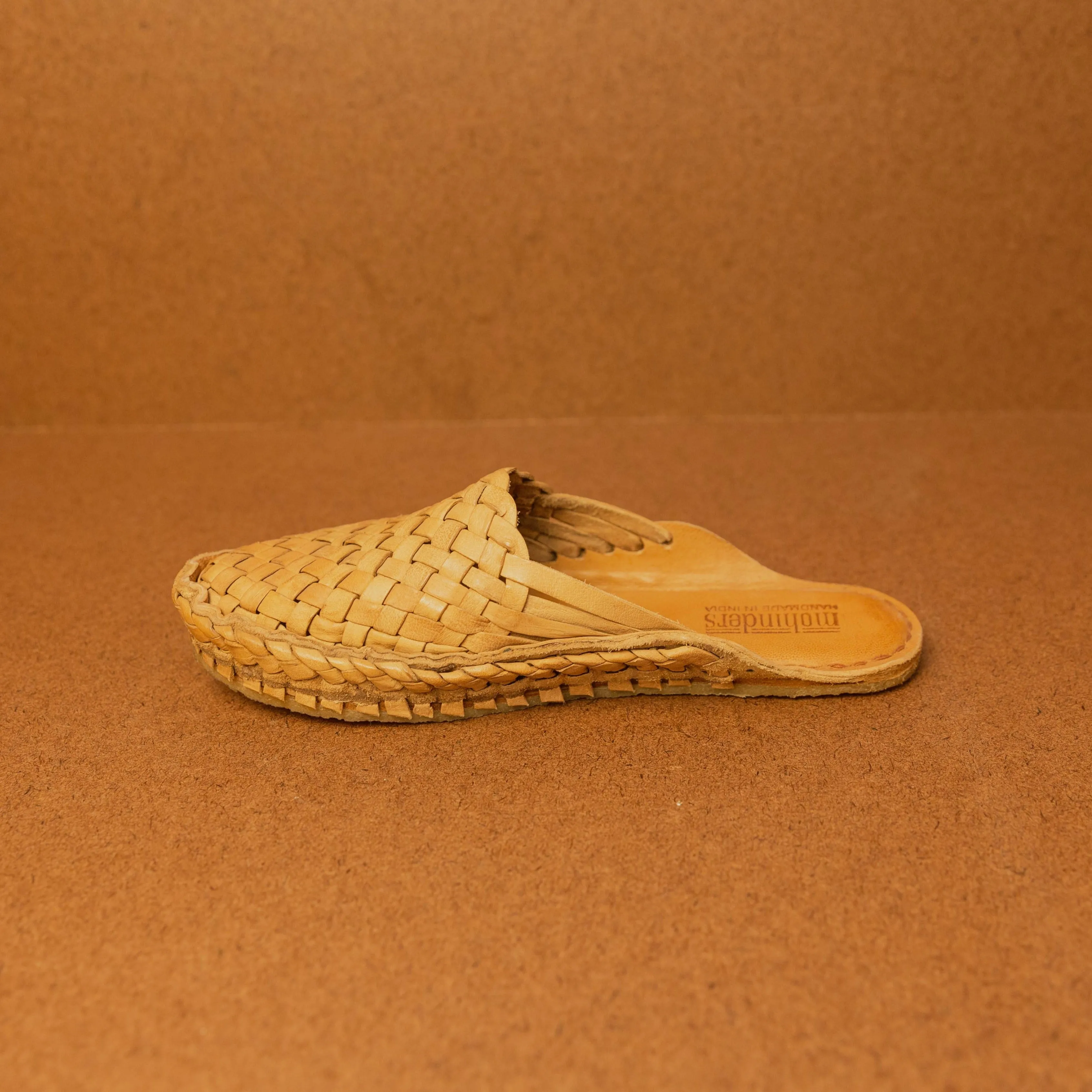 Mohinders Women's Woven Slides in Honey