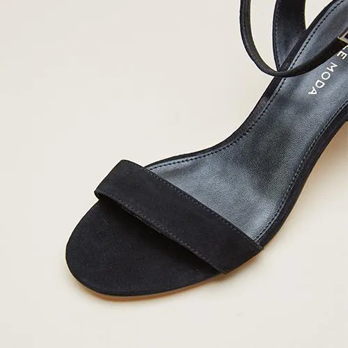 Moira | Black Suede